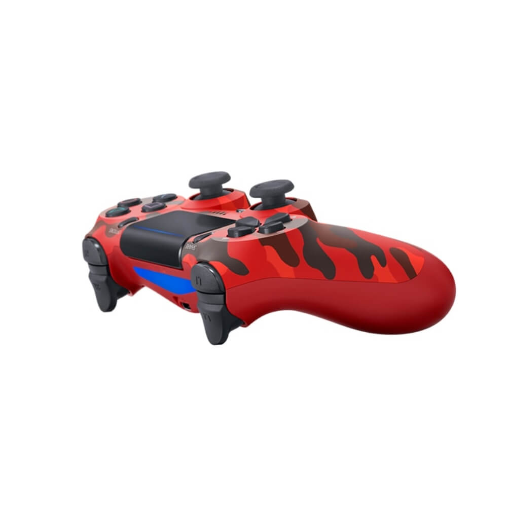 Controller Wireless Doubleshock Joystick, Compatibil PS4/Pro/Slim, Touchpad, Rosu Army
