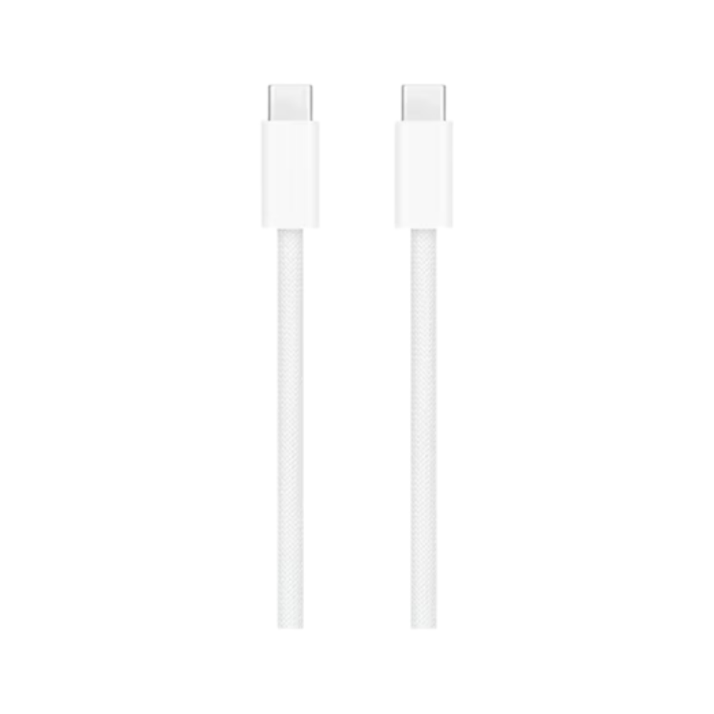 Cablu date si incarcare rapida Type-C compatibil cu Apple iPhone 15 & 16, Plus, Pro & ProMax, Airpods si Android, alb, 1M