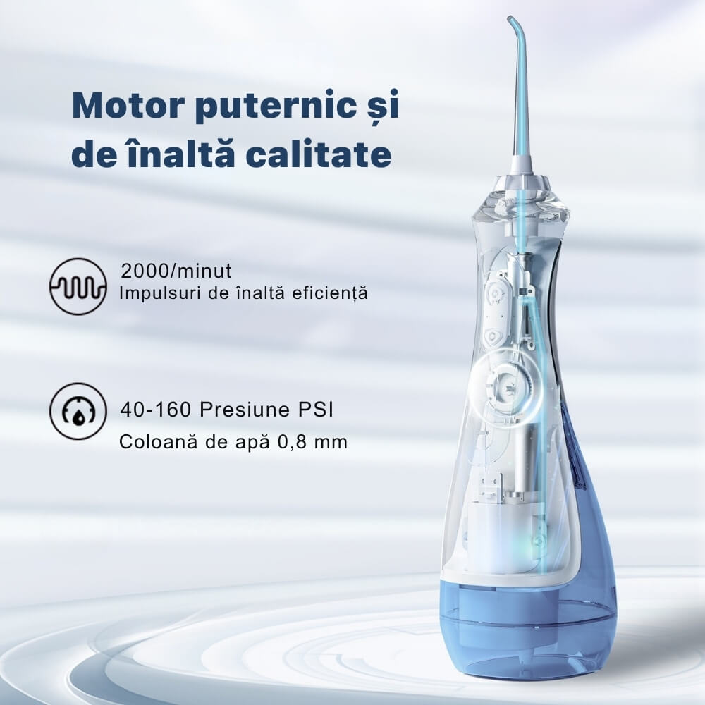 irigator dentar profesional pentru adulți similar modelelor premium