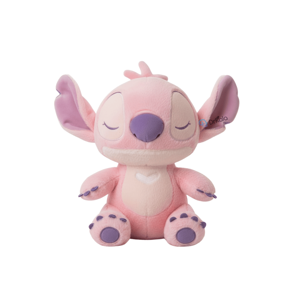 Jucărie de Pluș Stitch, Roz/Alb Deschis – Cadou Perfect pentru Copii și Colecționari,35 cm