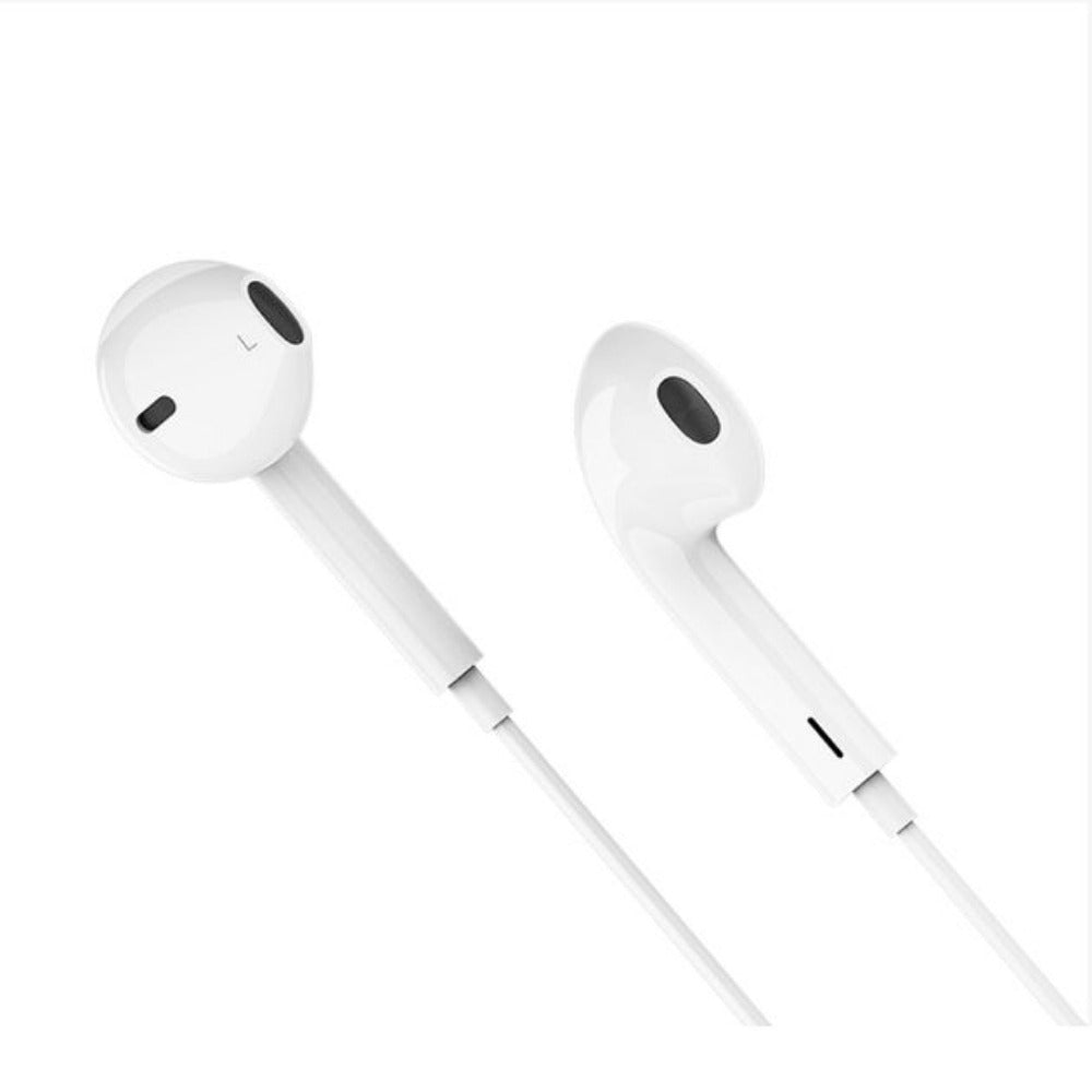 Casti cu Fir, In-ear, Microfon & Control Volum, Mufa Type-C, Alb