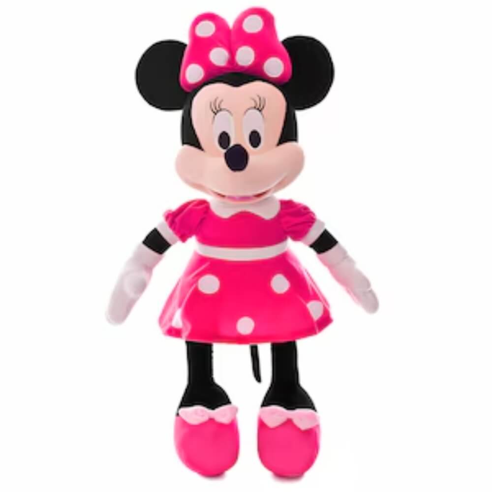 Jucarie Plus Mickey Mouse 35 cm, Cadou pentru Copii, Rosu/Negru
