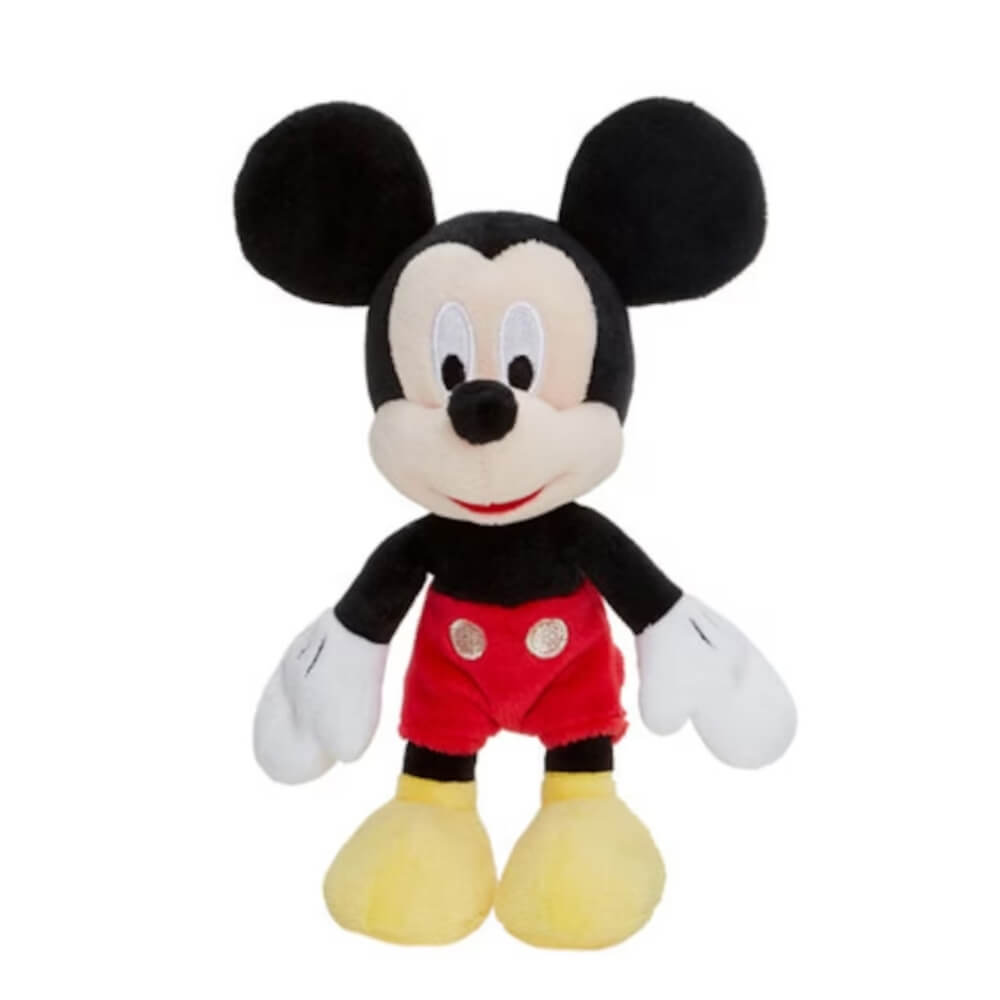 Jucarie Plus Mickey Mouse 35 cm, Cadou pentru Copii, Rosu/Negru