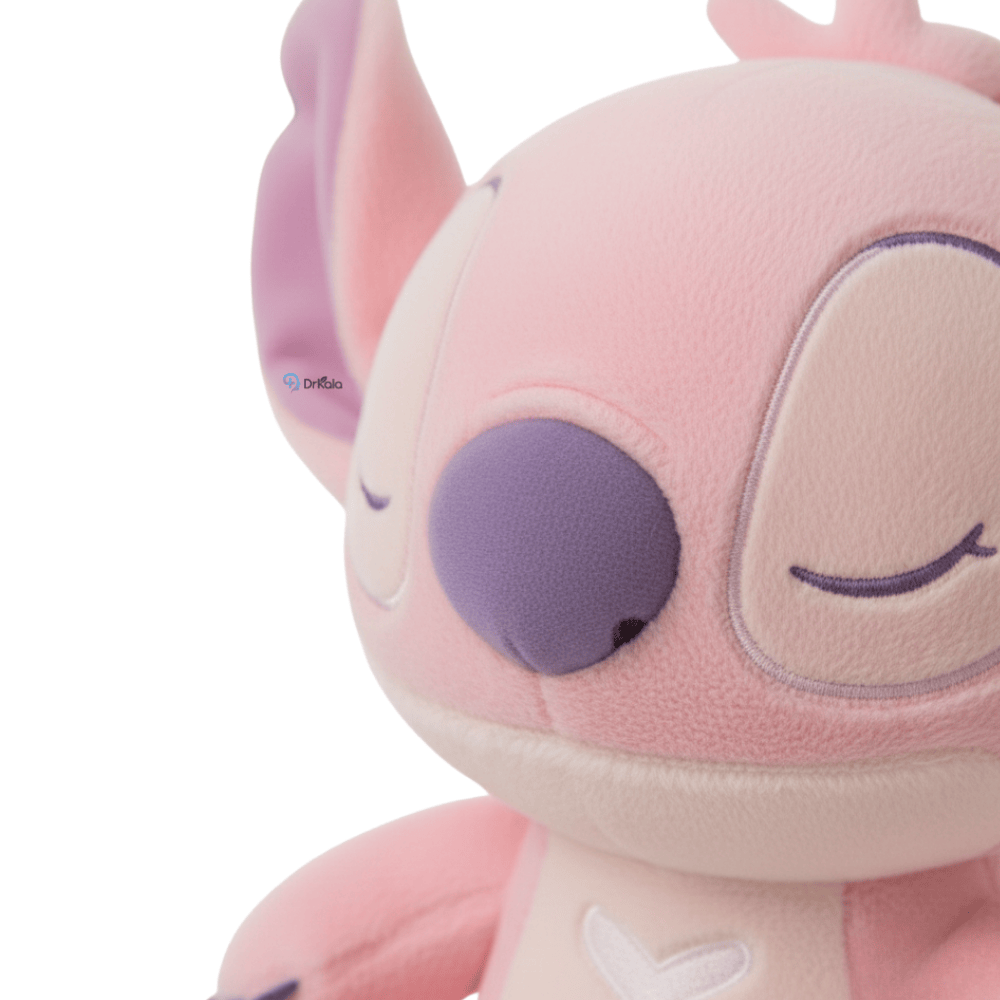 Jucărie de Pluș Stitch, Roz/Alb Deschis – Cadou Perfect pentru Copii și Colecționari,35 cm