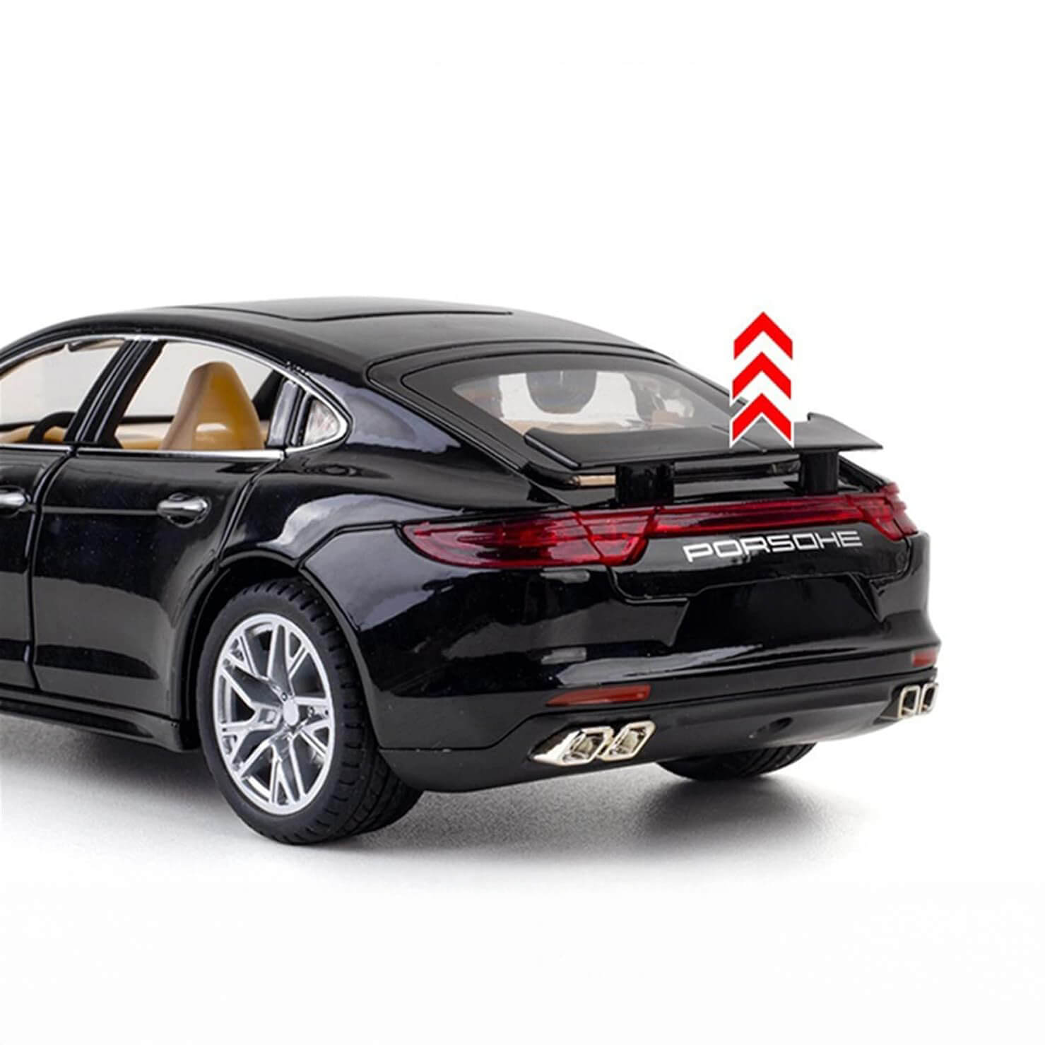 Masina, Metal, Porsche Panamera, Cu lumini si sunete, 1:24