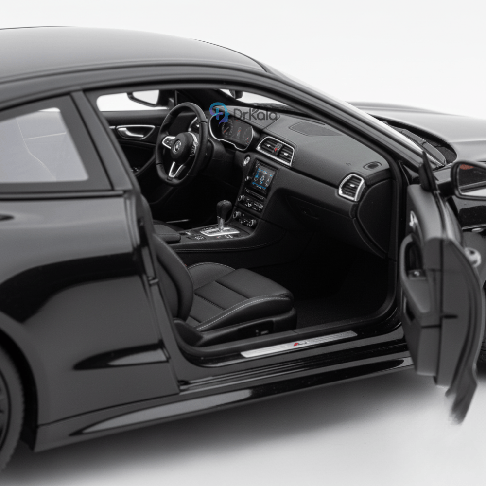 Lamborghini Urus Mașinuță Metalică 1:24 Negru – Uși și Portbagaj Funcționale, Efect Fum