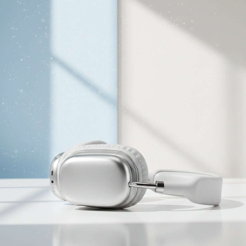 Casti Audio Wireless Hoco Over-Ear, Bluetooth 5.4, Baterie 400mAh, Autonomie 46h, Gaming Mode, Suport Card TF, Negru/Crem/Argintiu