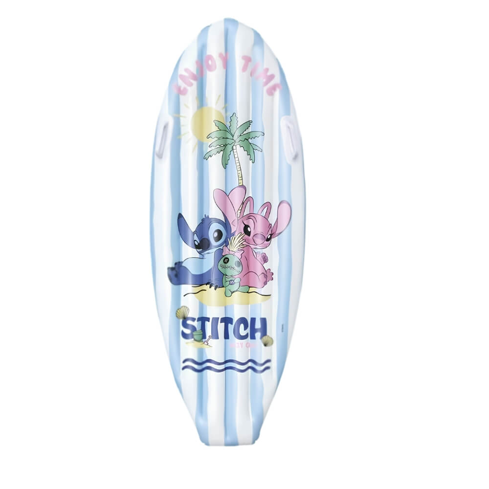 Saltea gonflabila pentru copii, calitate premium, tip surf rider, surf, plaja si apa, dimensiune ideala 114cm x 46 cm, Albastru