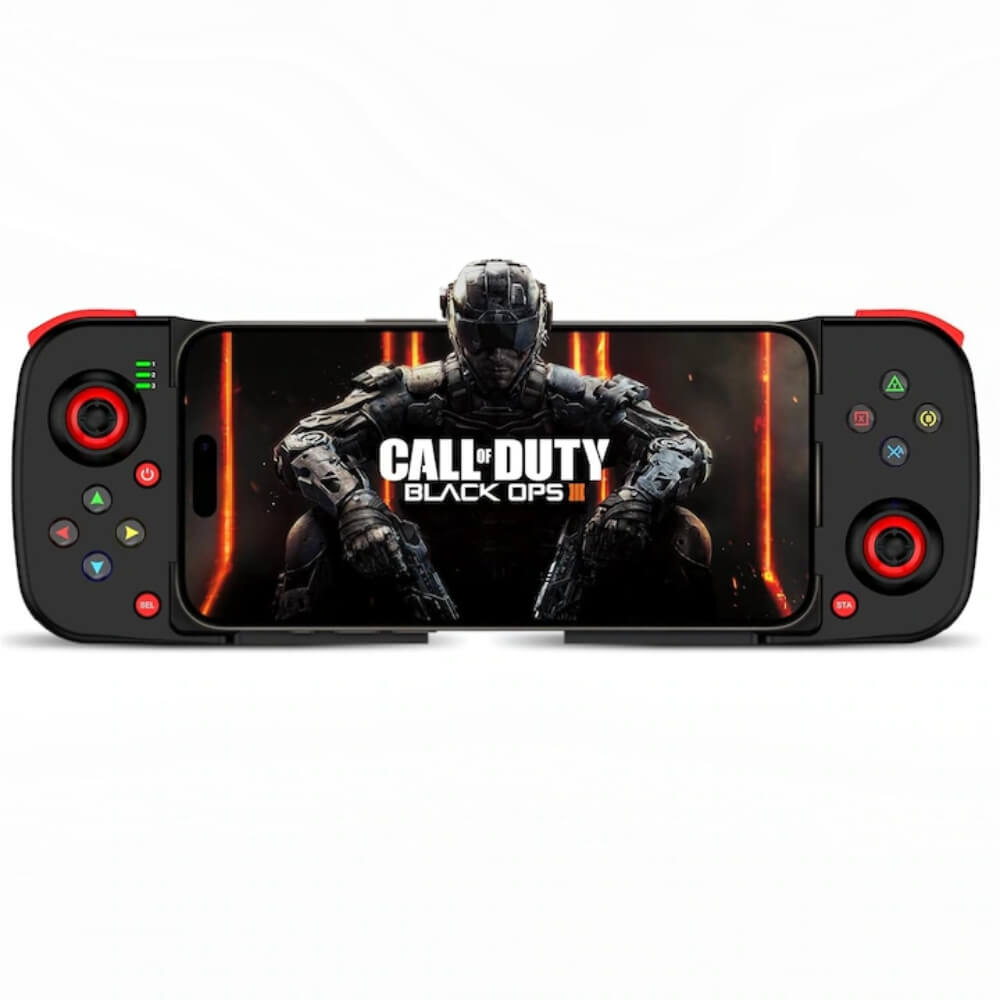 GamePad Controller Gaming pentru telefon Android, iOS, PC, PS, Nintendo, Bluetooth 5.0, Wireless, Negru