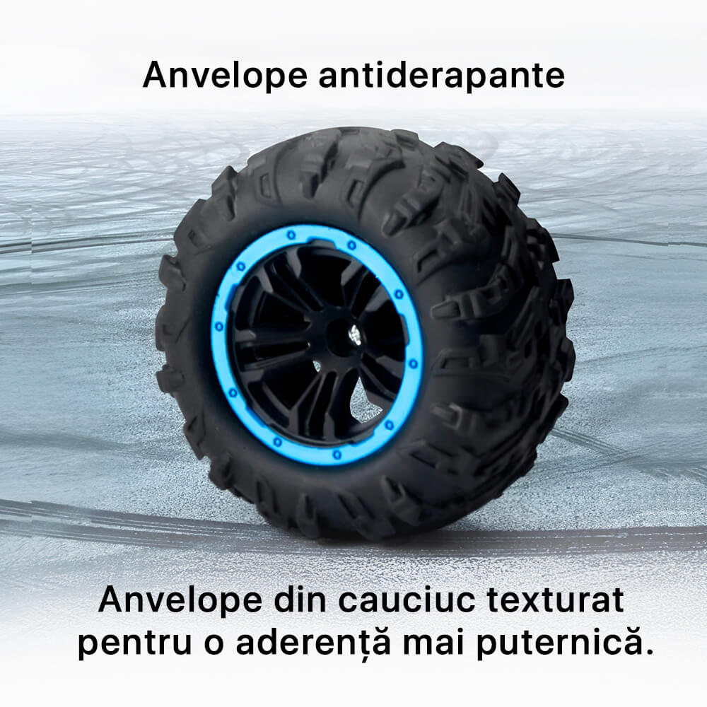 Masina Off-Road cu Telecomanda RC , Digital Kala , Controler 2.4 GHz ,Cablu Inclus, 1:24, Negru