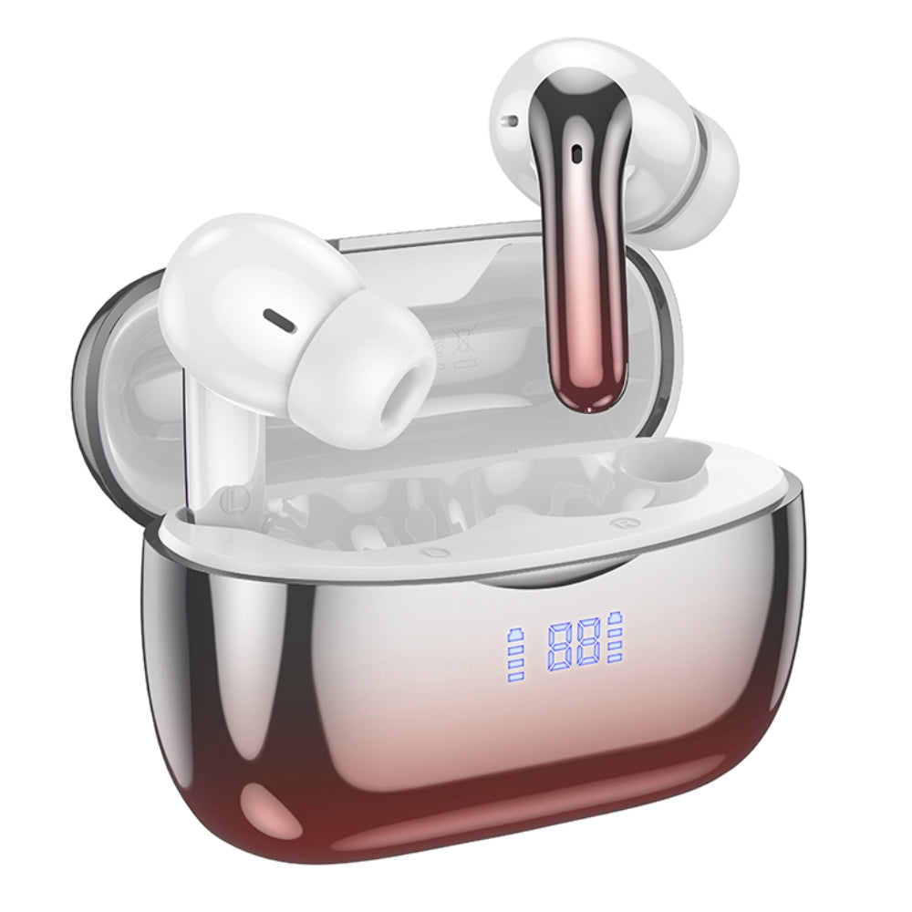 Casti Wireless Bluetooth, Audio, Bluetooth 5.3, Compatibilitate Universala, Rosu