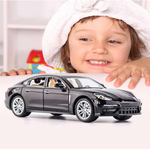 Masina, Metal, Porsche Panamera, Cu lumini si sunete, 1:24