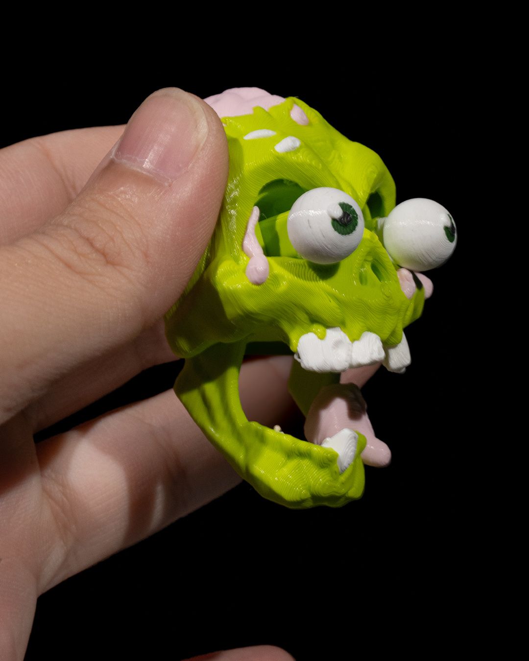Breloc Zombie 3D
