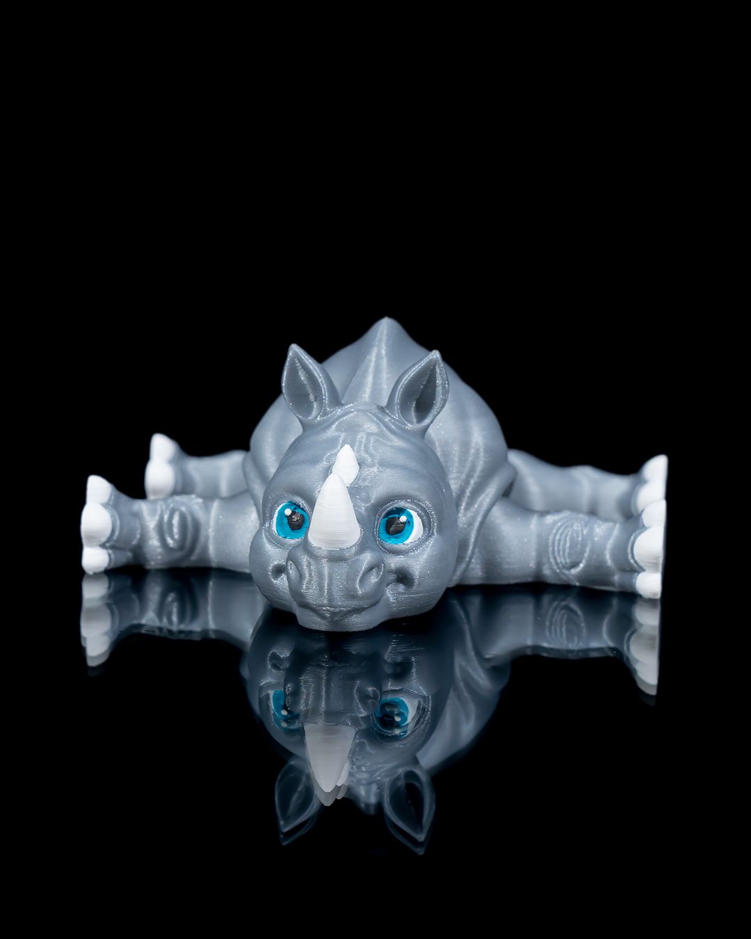 Rinocerul Argintiu 3D