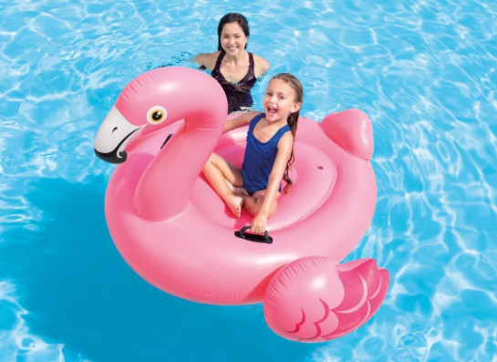 Saltea gonflabila Intex Flamingo, 1.47m x 1.40m x 94cm