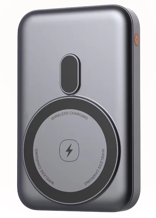 Baterie Externa Wireless Digital Kala, 10.000 mAh, Fast Charge 22.5W, Gri