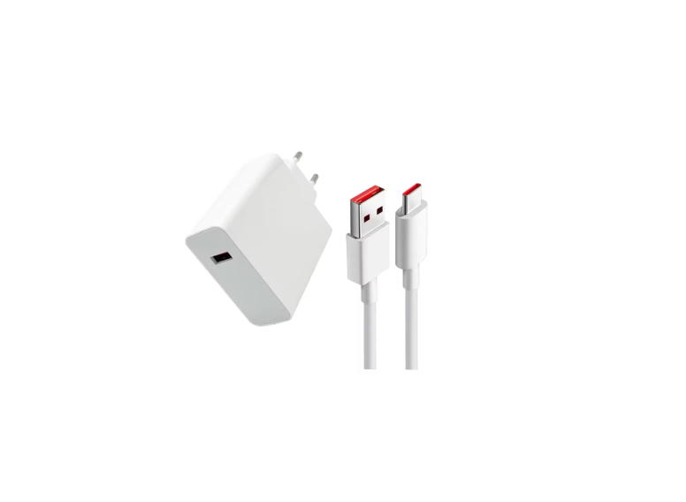 Set Incarcator retea 12W, 1 port USB, Cablu USB Type C inclus, alb