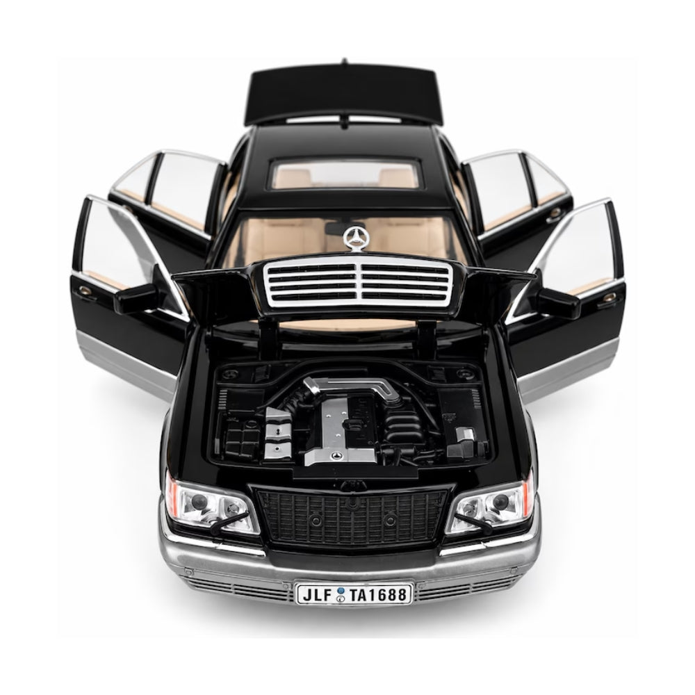 Macheta Masina metalica Mercedes-Benz S-Class W 1:24, Negru