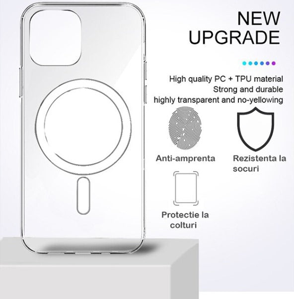 Husa de Protectie Digital Kala, Compatibila cu Apple iPhone 15, MagSafe
