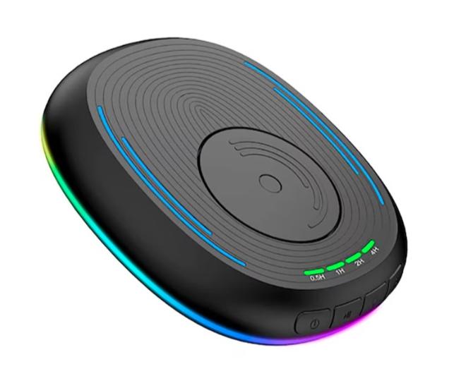 Mouse Jiggler nedetectabil pentru simularea miscarii mouse-ului, anti sleep, cu buton ON-OFF, functie de auto click, Negru
