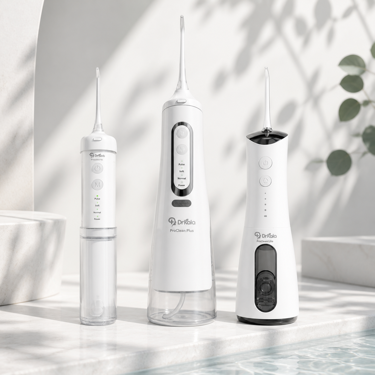 Cum alegi dusul bucal potrivit? ProClean Plus vs Go vs Lite