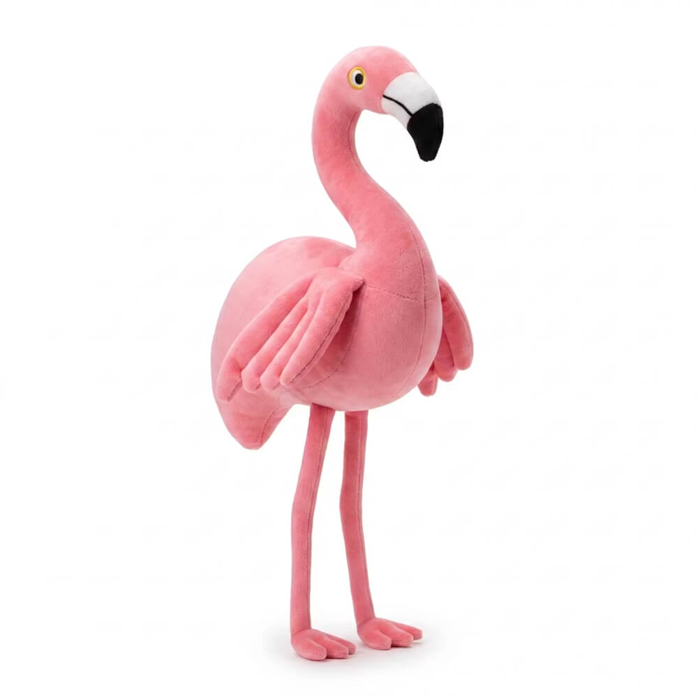 Jucarie de Plus Flamingo Roz 30 cm cu Agatatoare, Plus Moale, Animal de Plus pentru Copii, Jucarie de Imbratisat, Decor Camera Copii, Cadou pentru Fete, Roz