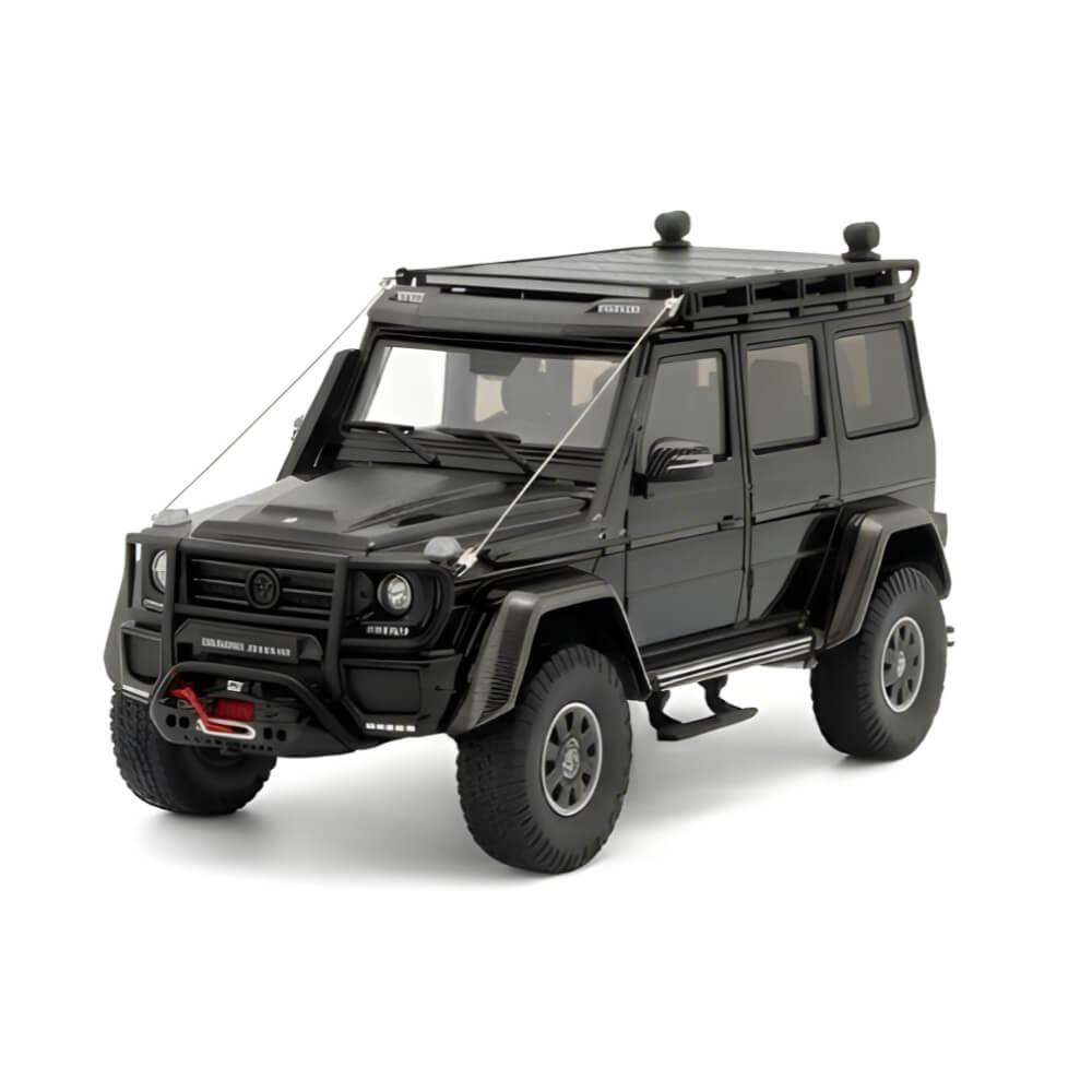 Masinuta Metalica Brabus 550 Adventure (Mercedes-Benz G-Class), Macheta Auto Scara 1:32, Design Off-Road, Negru