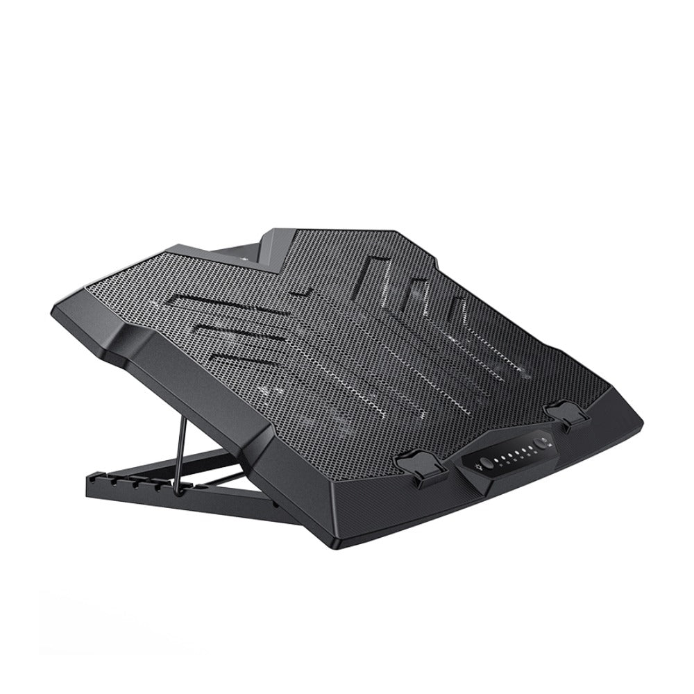 Cooler Laptop, 8 Ventilatoare Hidraulice Silentioase, 6 Trepte de Viteza, Reglaj Ergonomic, Compatibilitate Universala