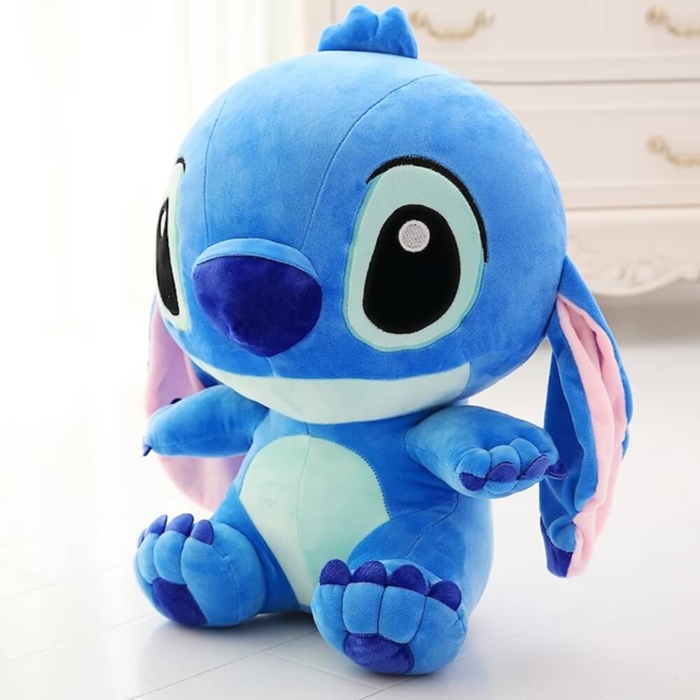 Jucarie de plus, Personaj din Lilo&Stitch, Inaltime 35 cm, Albastru