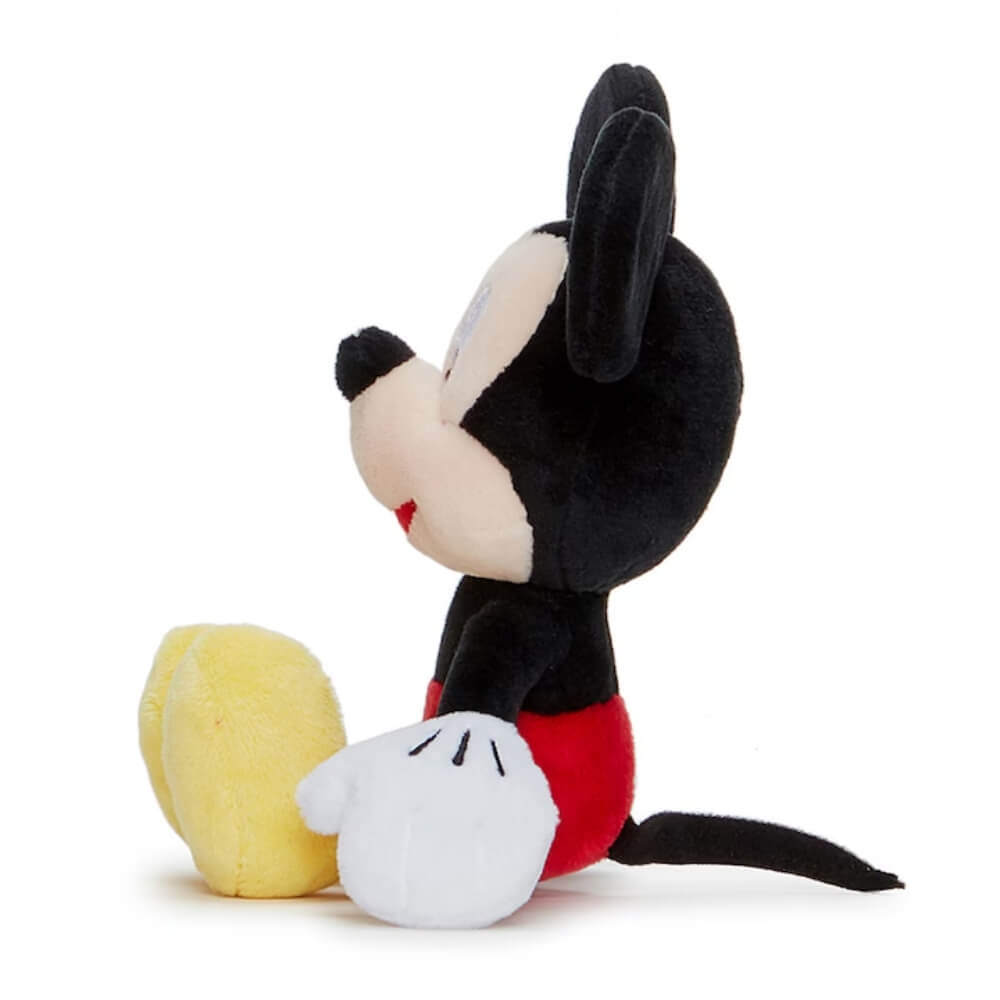 Jucarie Plus Mickey Mouse 35 cm, Cadou pentru Copii, Rosu/Negru