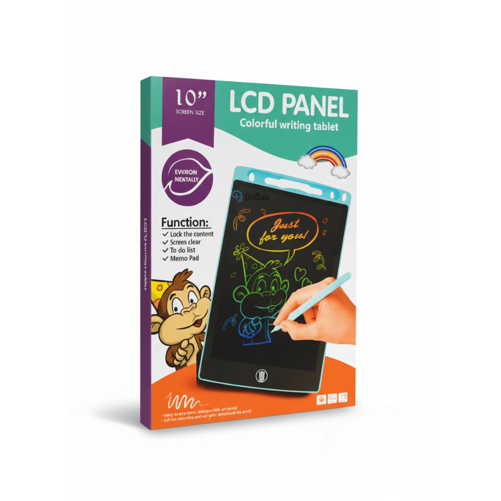 Tabletă Interactivă de Desen cu Ecran LCD 10" – Scriere și Desen Colorat, Funcție Ștergere Rapidă