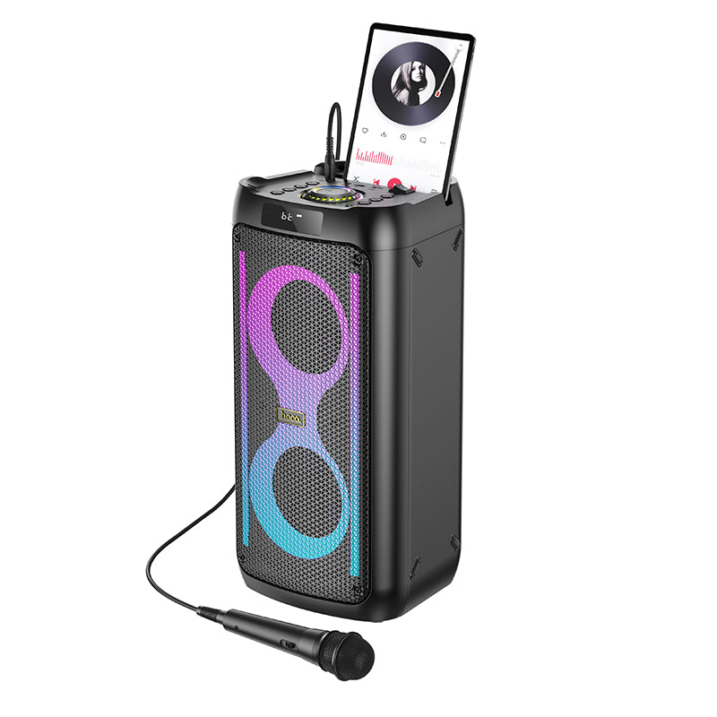 Boxă HOCO Petrecere Portabilă BT 5.3, Karaoke, RGB