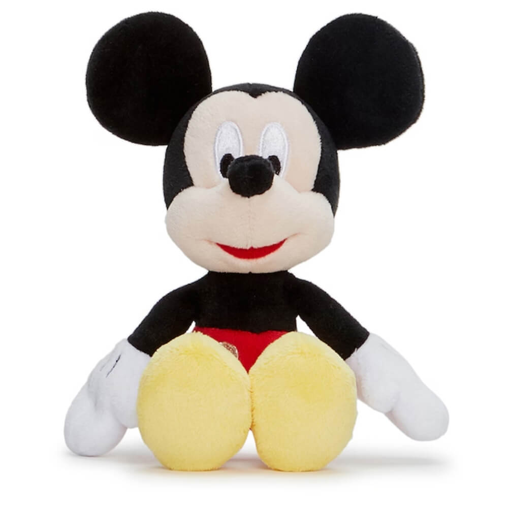 Jucarie Plus Mickey Mouse 35 cm, Cadou pentru Copii, Rosu/Negru
