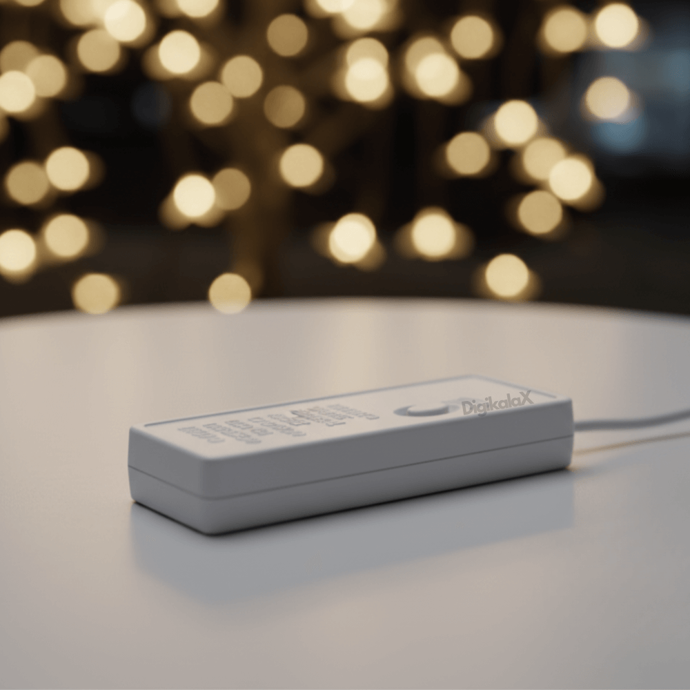 Pom Decorativ cu LED-uri și Telecomandă, Lumini Calde, Design cu Flori pentru Interior și Exterior, 125 cm