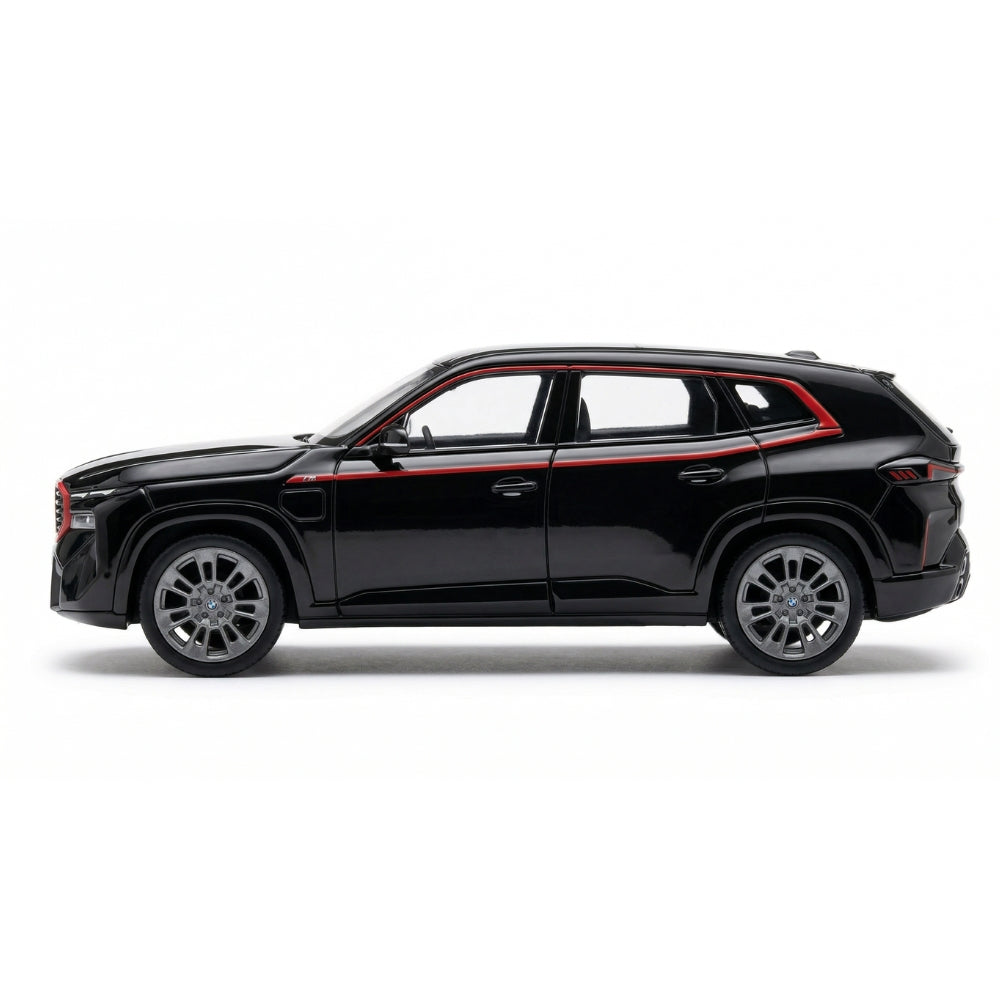 Masinuta de Jucarie Metalica, Model BMW XM, Macheta Auto Scara 1:36, Usi cu Deschidere, Design Realistic, Pull-Back, Rosu