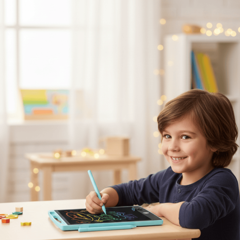 Tabletă Interactivă de Desen cu Ecran LCD 10" – Scriere și Desen Colorat, Funcție Ștergere Rapidă