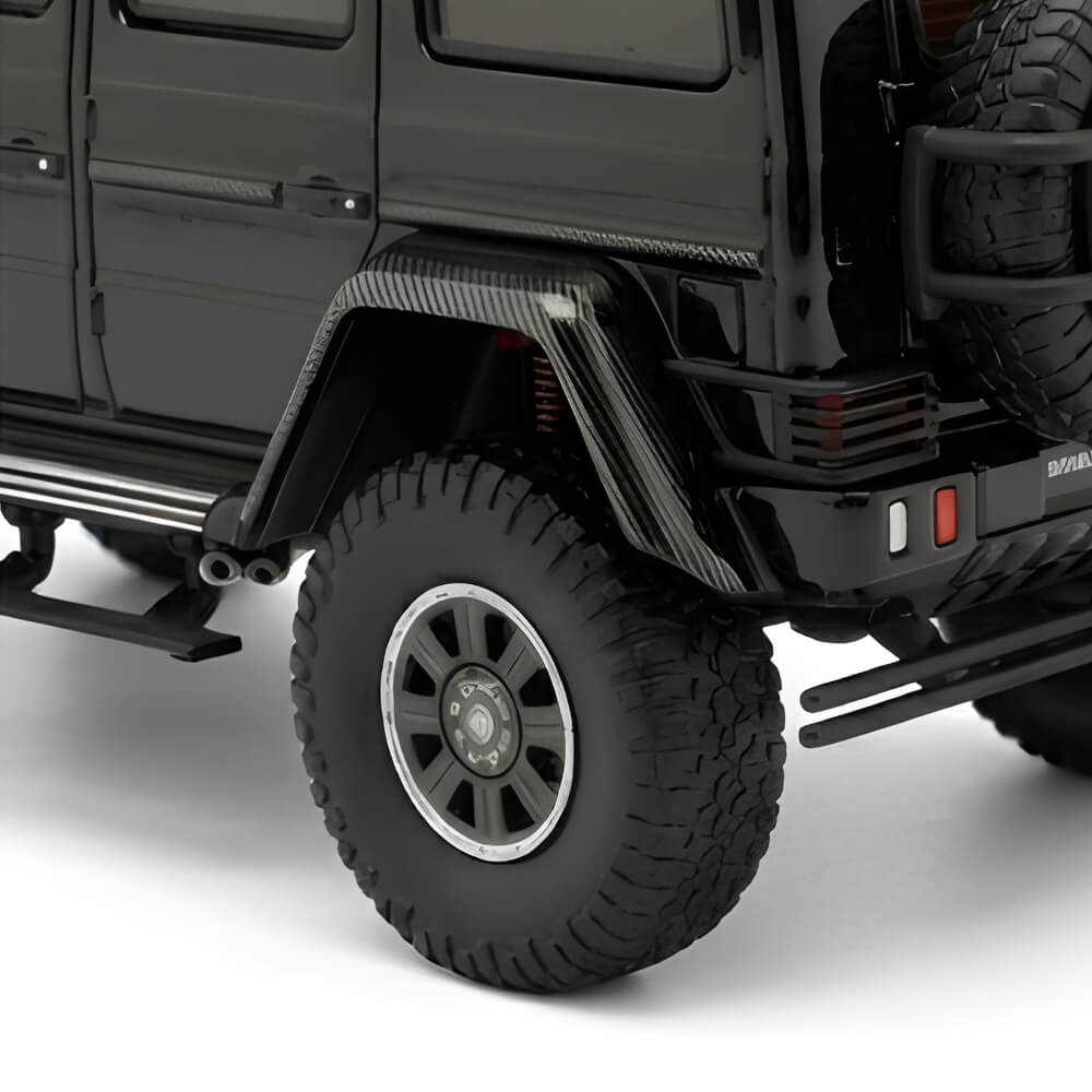 Masinuta Metalica Brabus 550 Adventure (Mercedes-Benz G-Class), Macheta Auto Scara 1:32, Design Off-Road, Negru