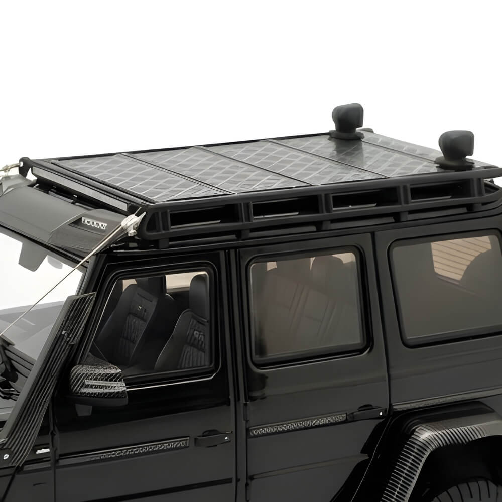 Masinuta Metalica Brabus 550 Adventure (Mercedes-Benz G-Class), Macheta Auto Scara 1:32, Design Off-Road, Negru