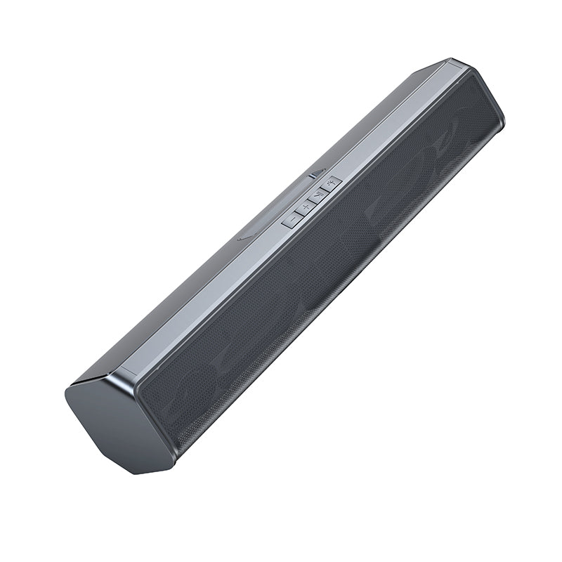 Boxa portabila, Desktop, BT Wireless, 5W*2 HOCO , Gri