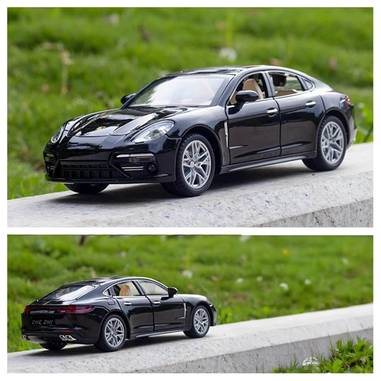 Masina, Metal, Porsche Panamera, Cu lumini si sunete, 1:24