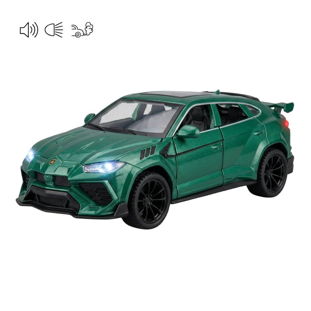 Masina de Colectie Lamborghini Urus 1:32, Metal Die-Cast, Lumini LED, Efecte Sonore, Jucarie pentru Copii