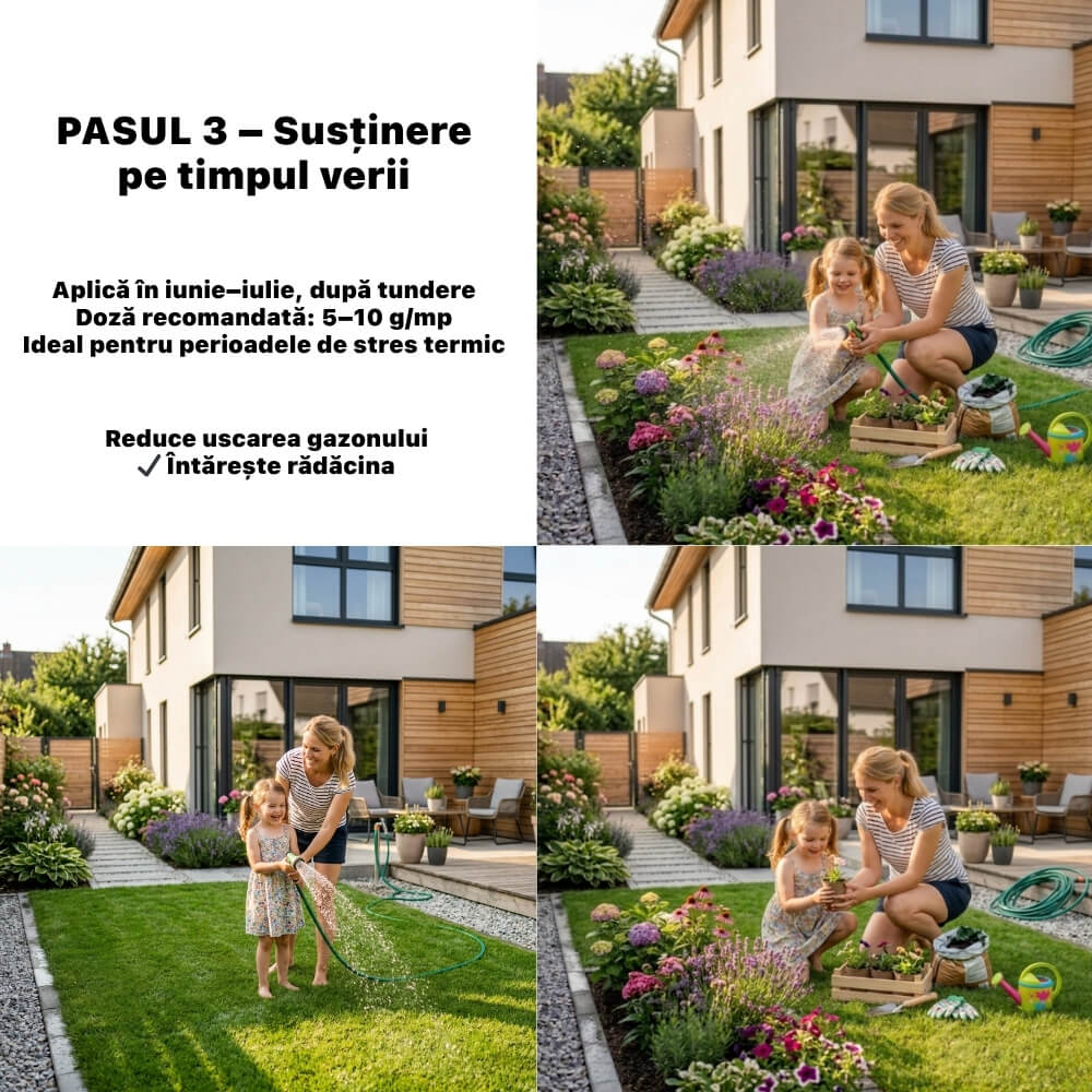 Ingrasamant pentru Gazon AGRISOL NS-42, 2.5 kg, Crestere Rapida si Verde Intens, Toate Tipurile de Gazon