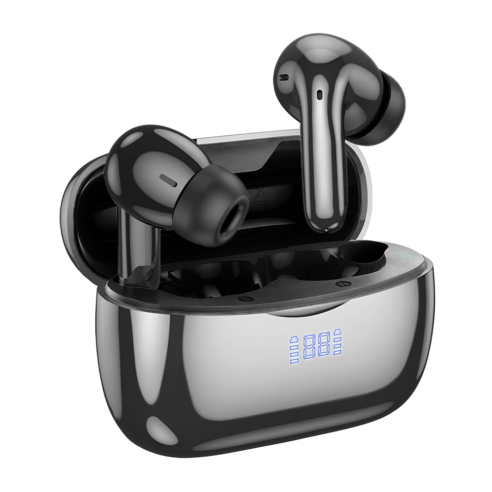 Casti Wireless Bluetooth, Audio, Bluetooth 5.3, Compatibilitate Universala, Negru