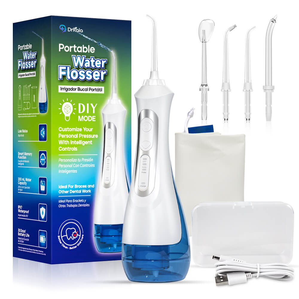 Irigator oral cu baterie long life ideal pentru uz zilnic