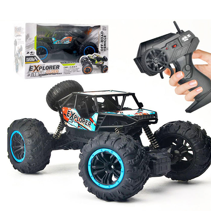 Masina Off-Road cu Telecomanda RC , Digital Kala , Controler 2.4 GHz ,Cablu Inclus , Negru