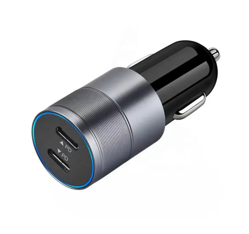 Incarcator Auto Bricheta Type C , PD Fast Charge 40W , Dual Chip , Gri