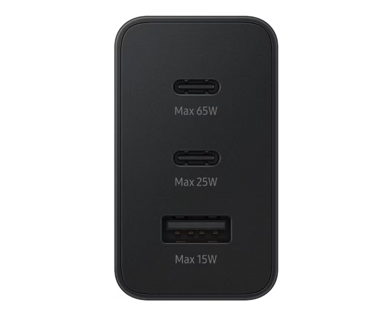 Incarcator Super Fast Charge, 65W, 3 porturi, Cablu USB Type-C Inclus, compatibil cu Samsung, Huawei, iPhone, MacBook, Negru eMAG Altex famous kala srl digital kala srl black friday ieftin