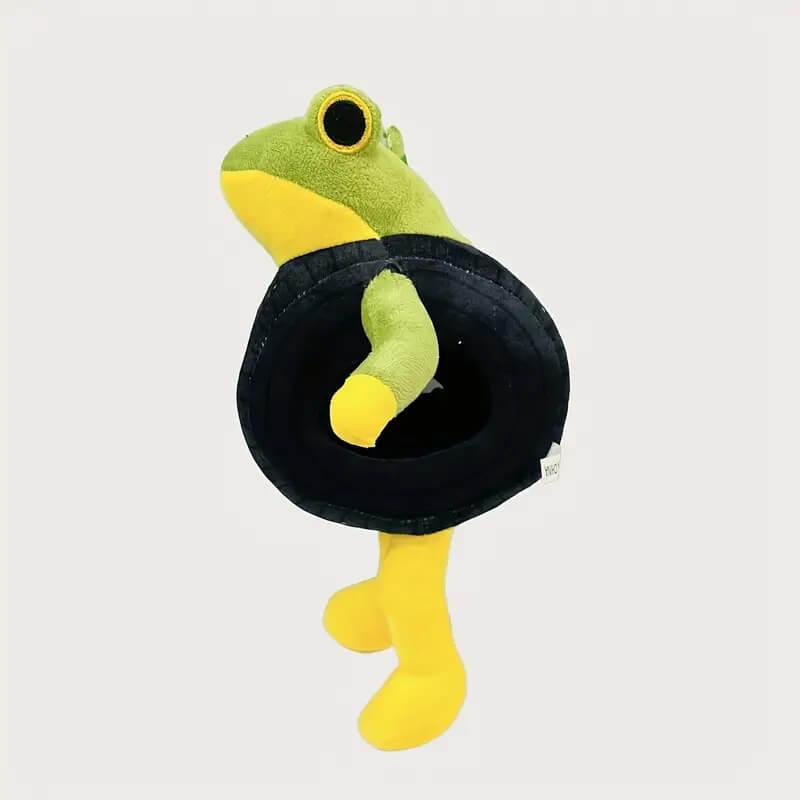 Jucarie de plus Broscuta Frogo Drift, 30 cm, Italian Brainrot