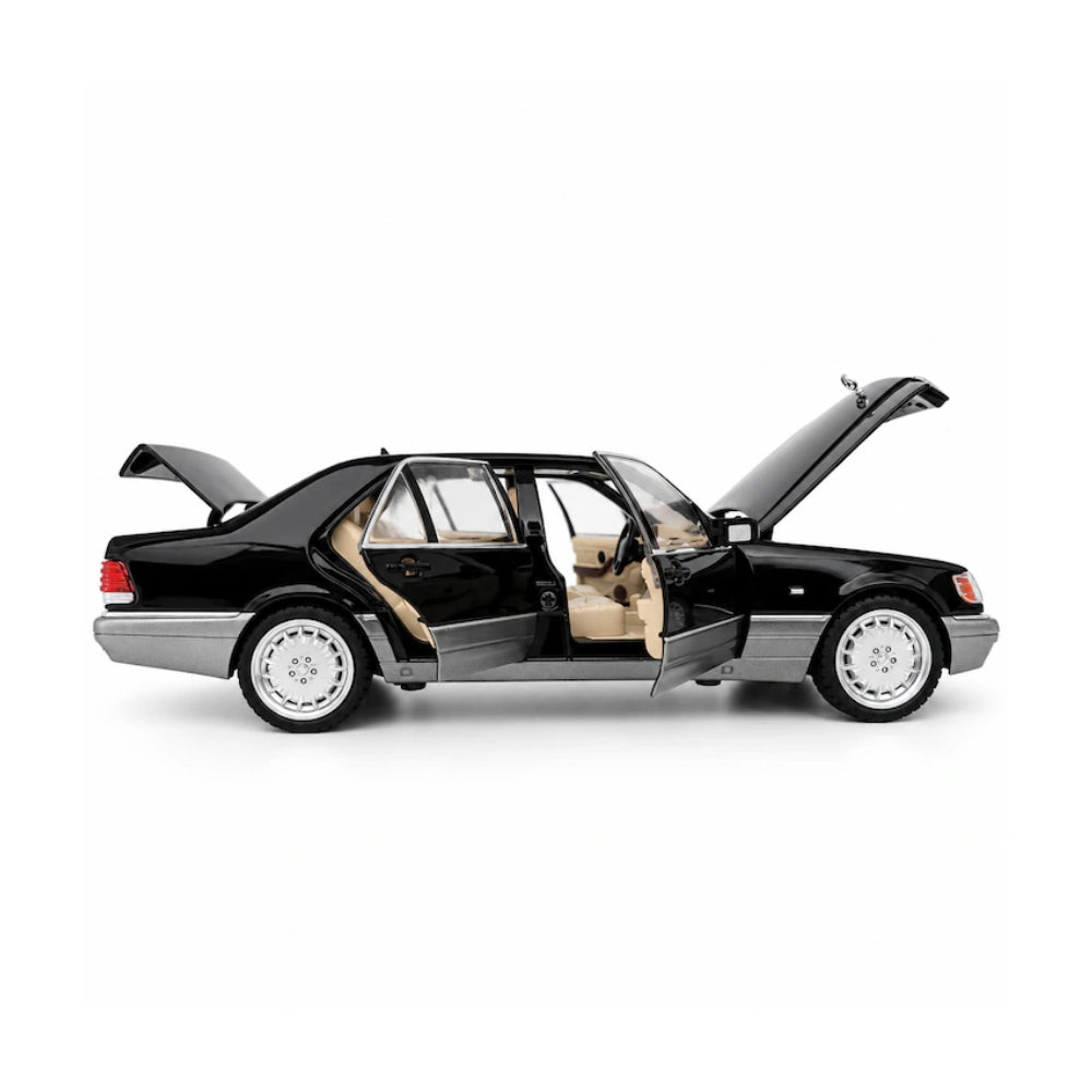 Macheta Masina metalica Mercedes-Benz S-Class W 1:24, Negru